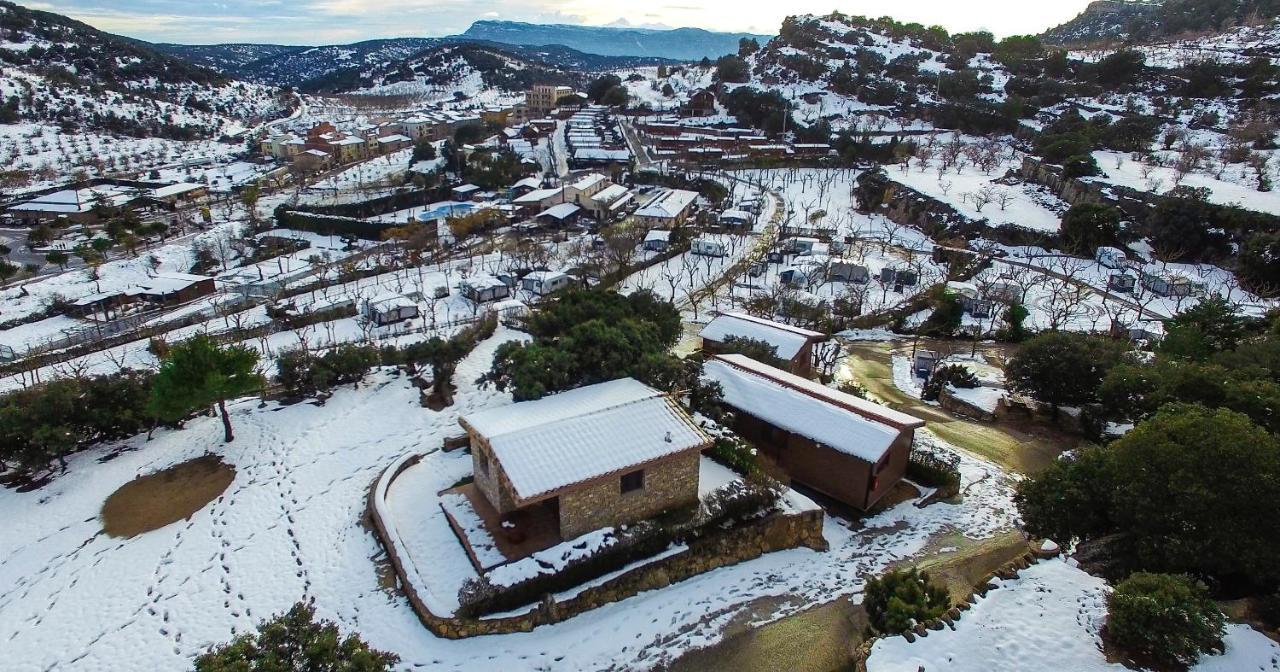Serra de Prades Camping Vilanova de Prades Exterior foto